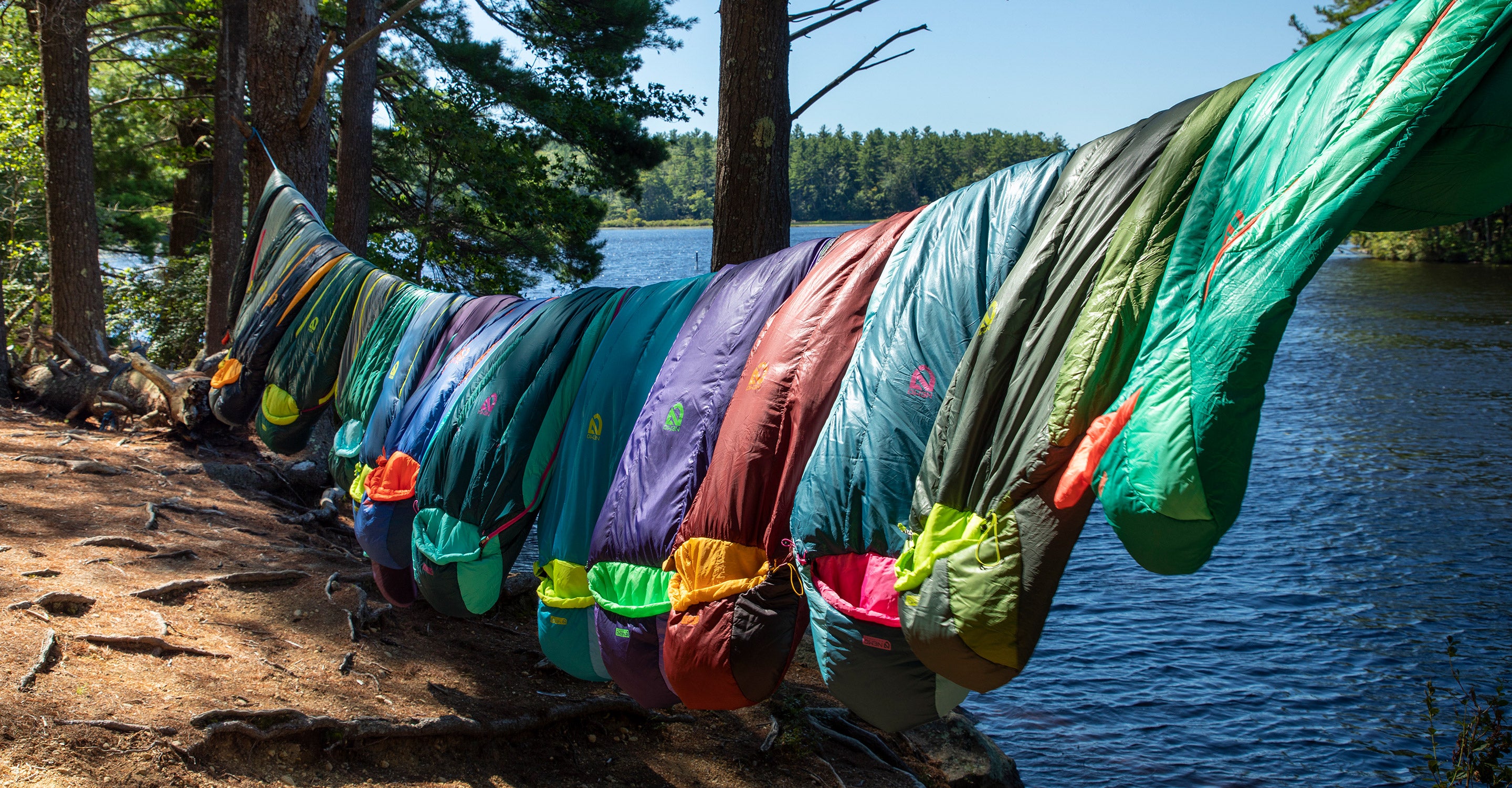 Nemo sleeping bag cleaning steps diagram