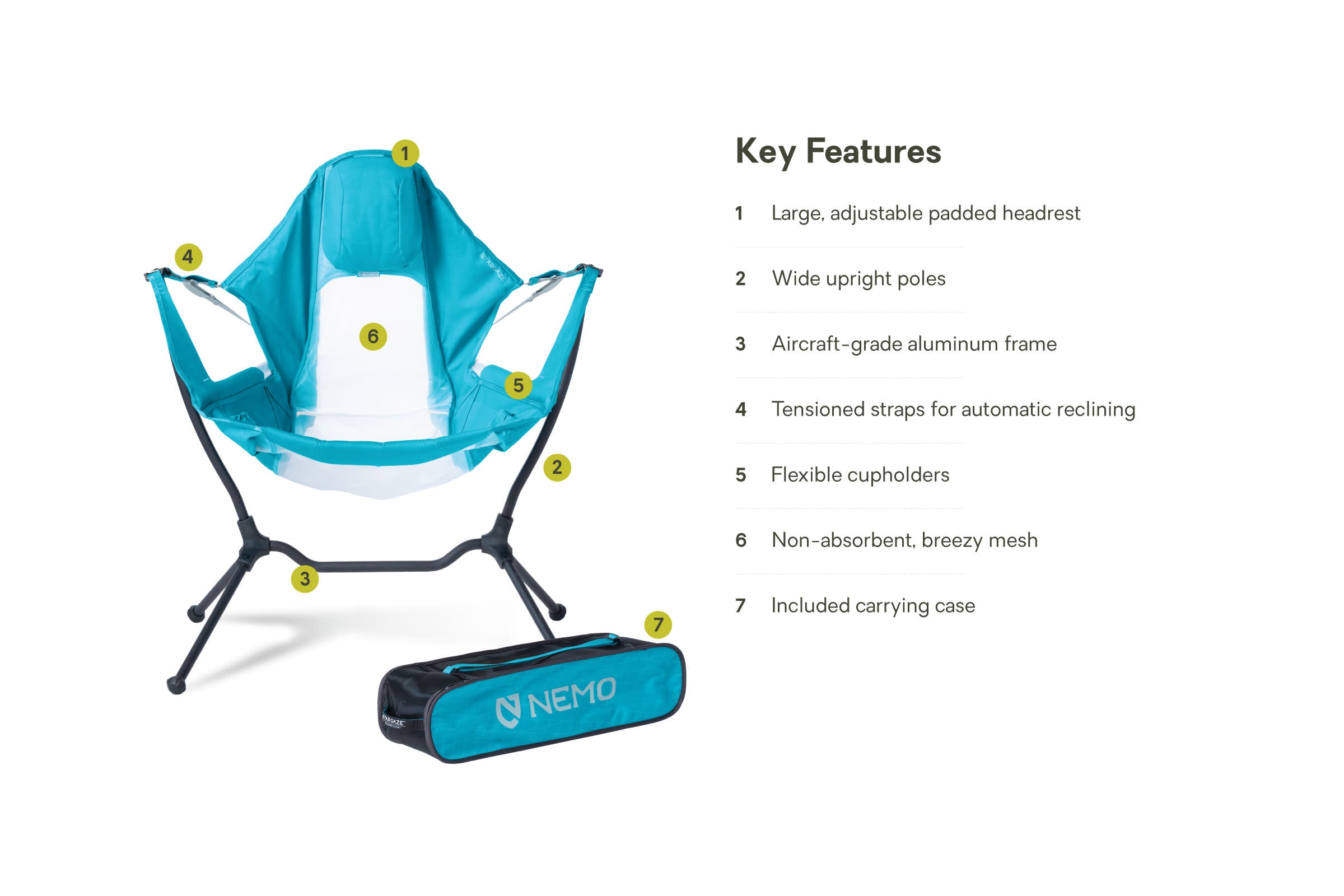 Stargaze™ Reclining Camp Chair