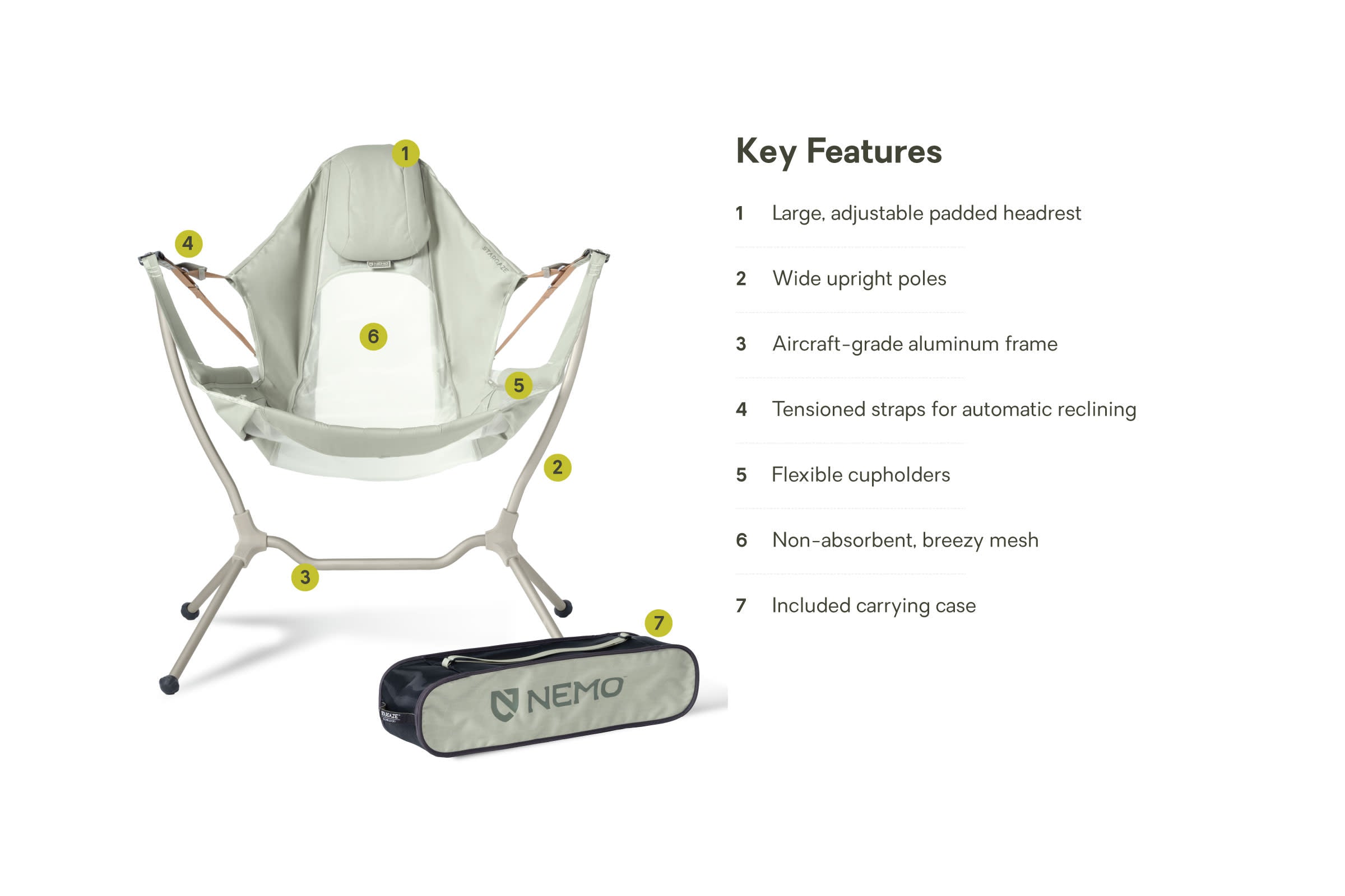 Stargaze™ Reclining Camp Chair