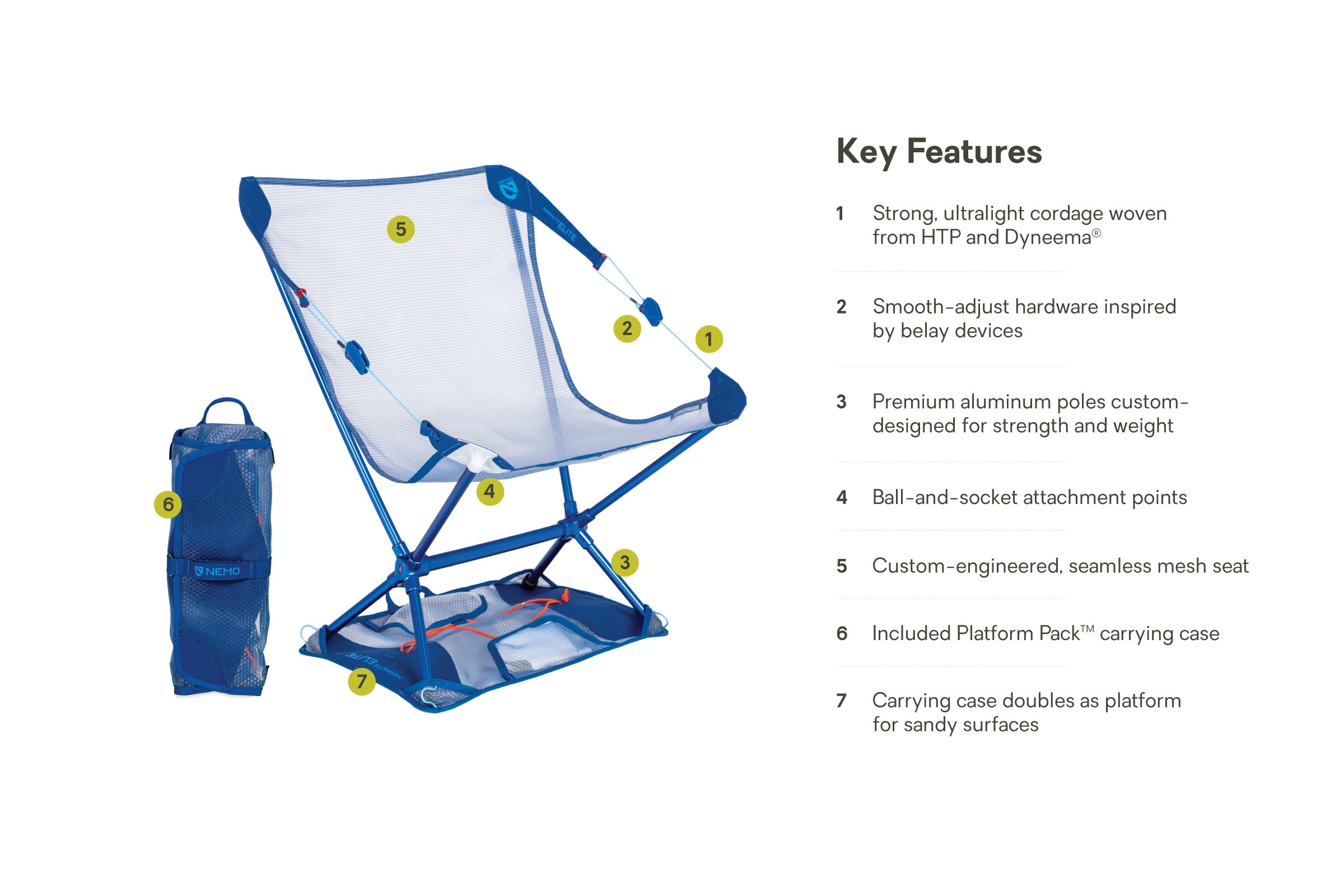 Moonlite™ Elite Reclining Backpacking Chair