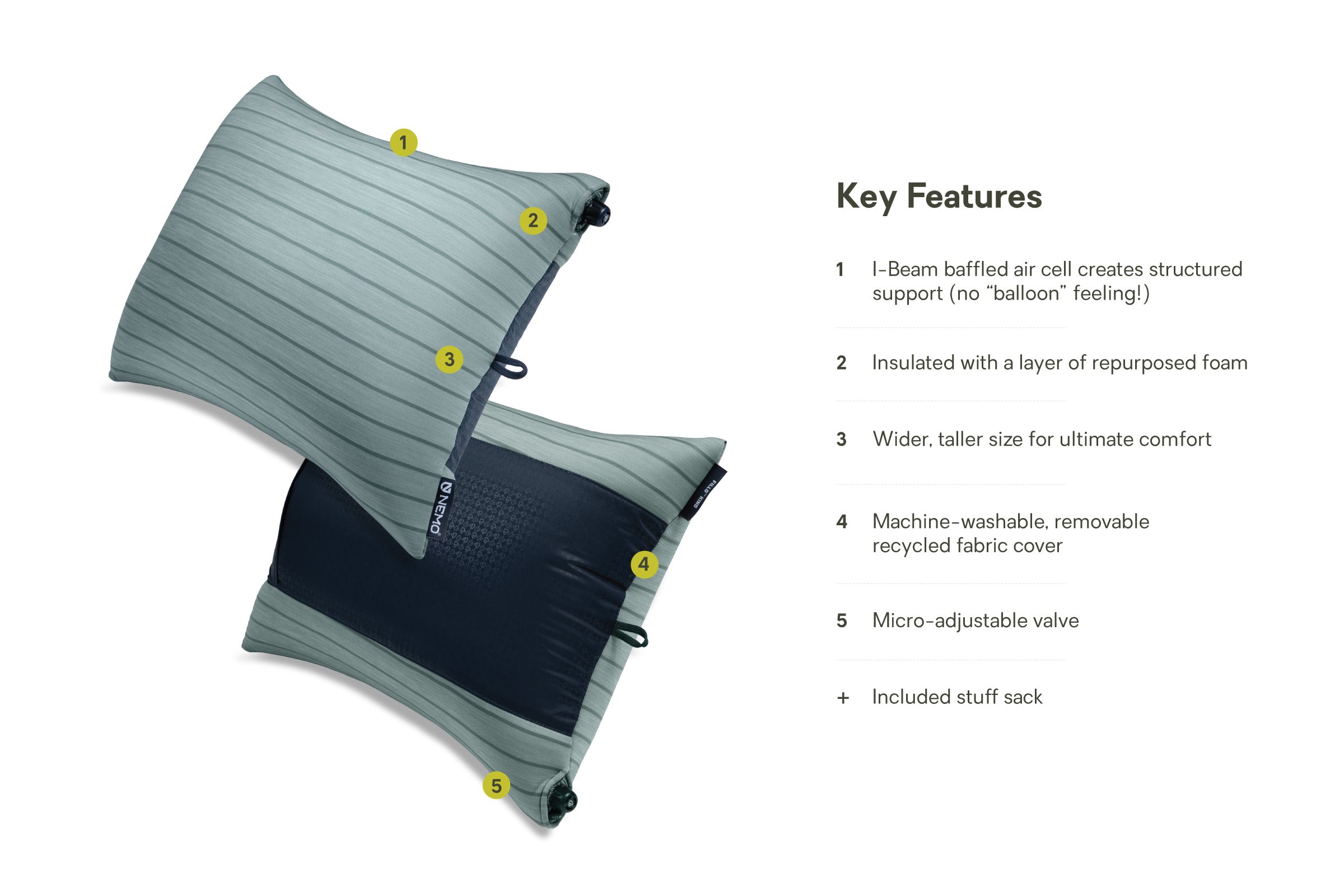 Fillo™ King Luxury Camping Pillow