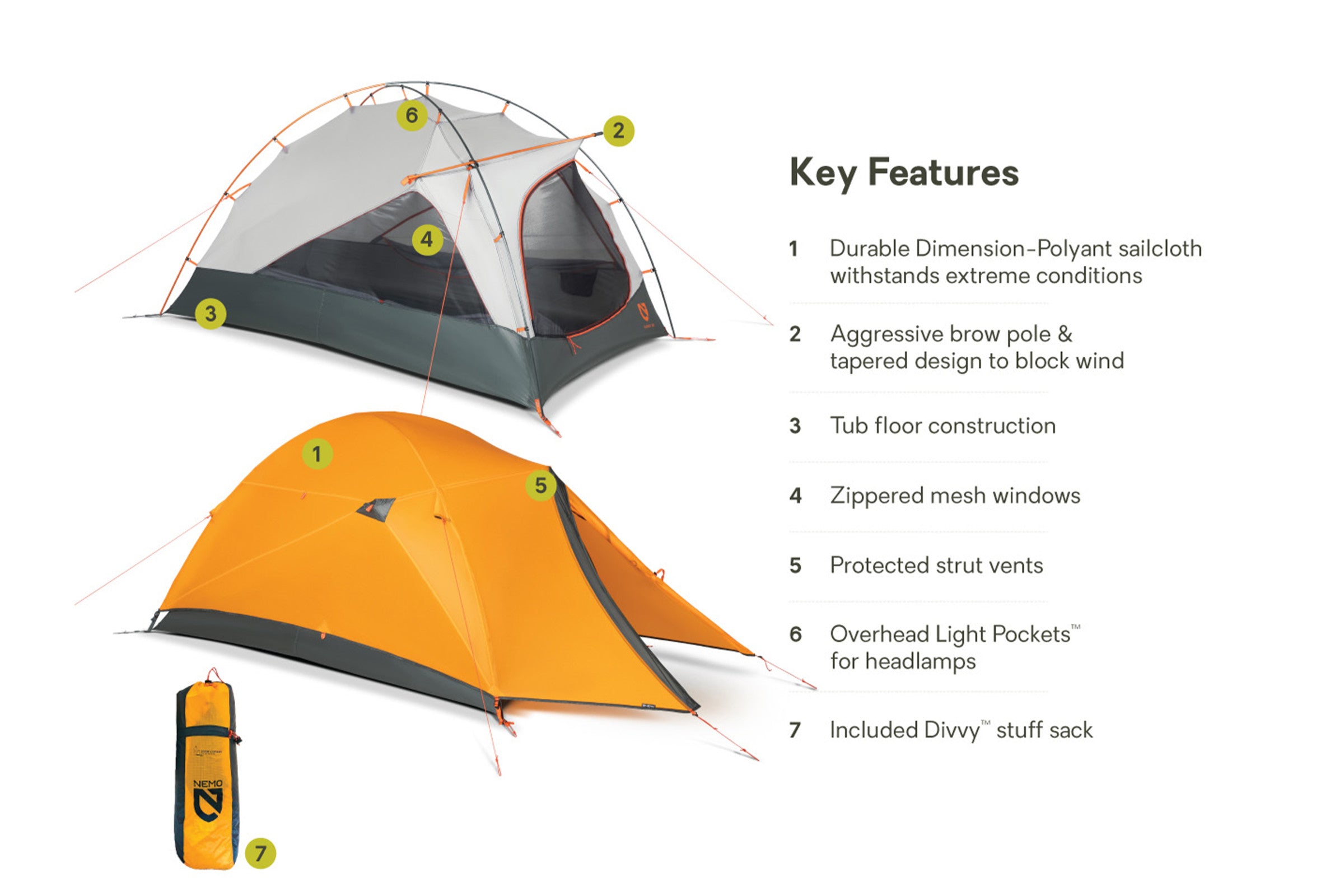 Kunai™ 3–4 Season Backpacking Tent Kunai™ 3–4 Season Backpacking Tent