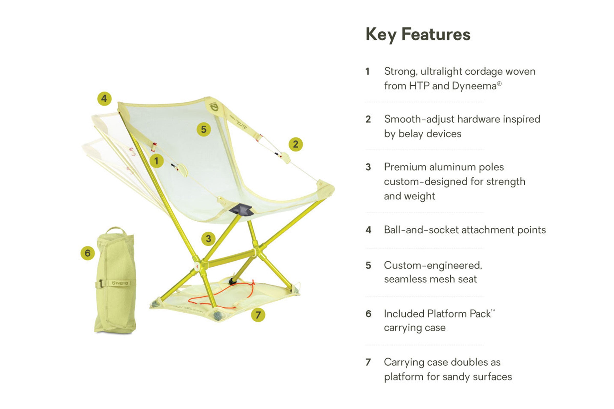 Moonlite™ Elite Reclining Backpacking Chair