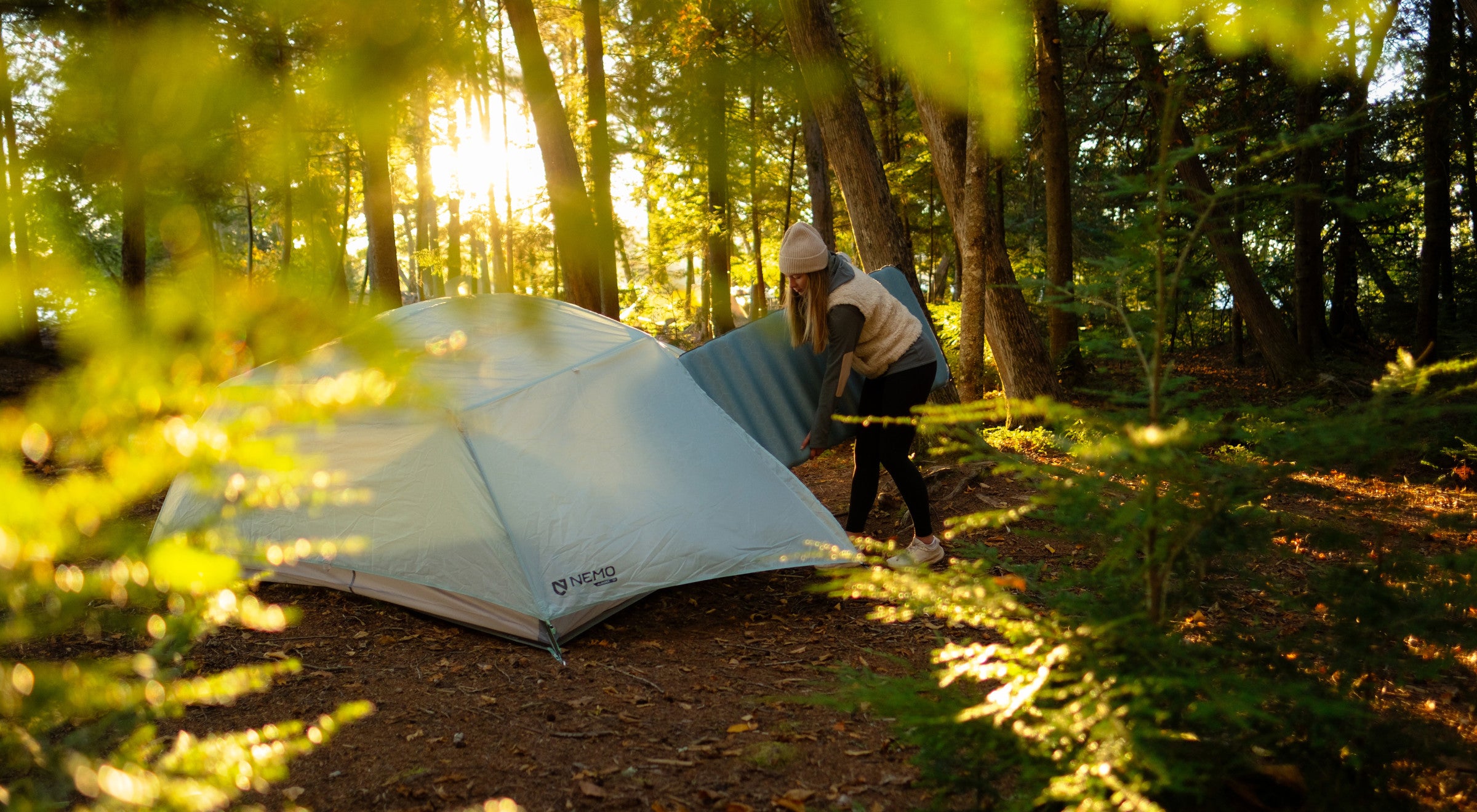 Aurora Backpacking Tent & Footprint