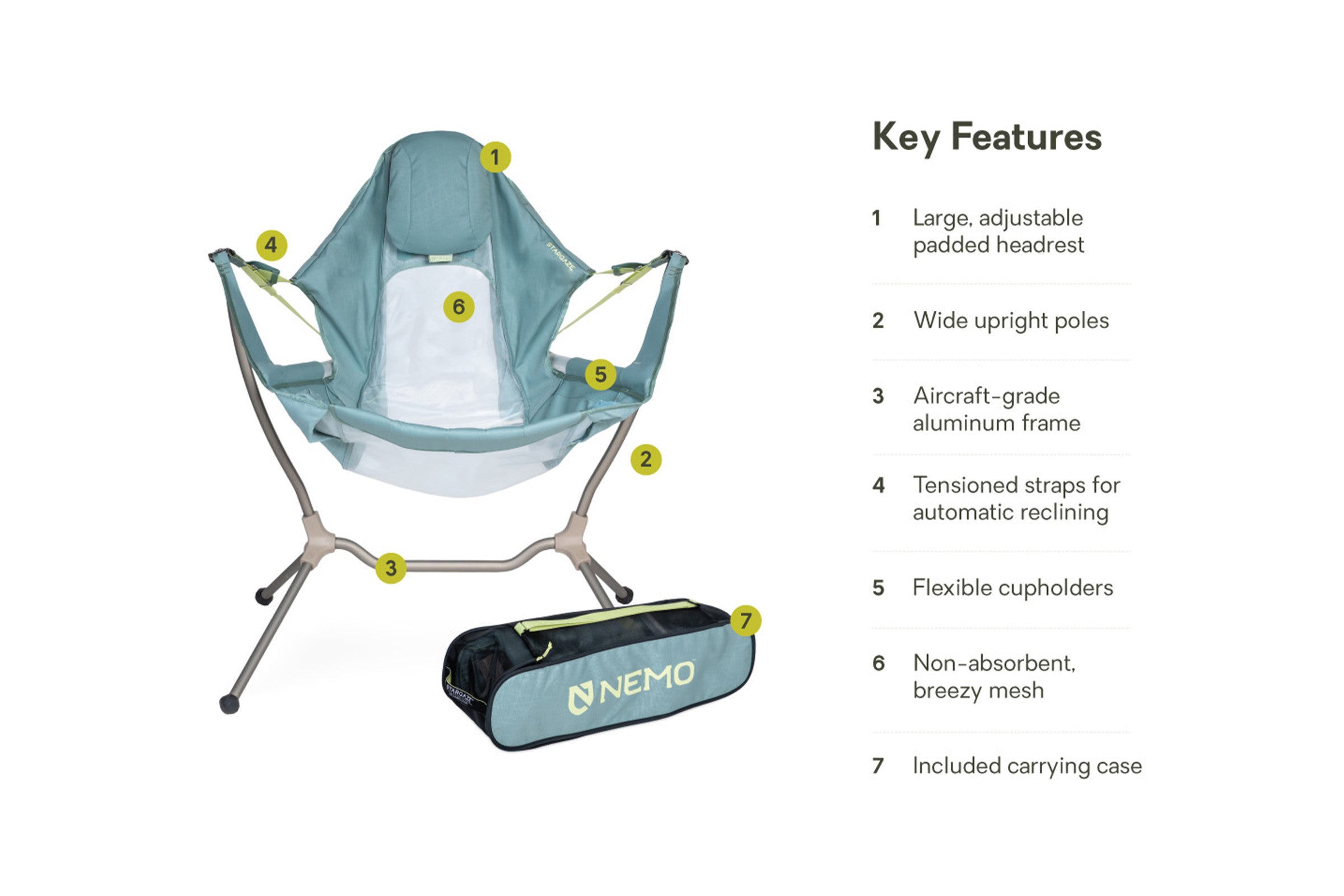 NEMO STARGAZE RECLINER LOW SWING ニーモ NEMO Stargaze Recliner Luxury Chair – Kaviso