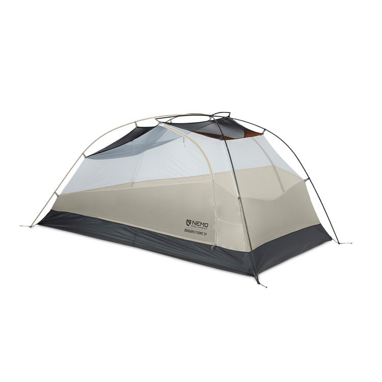 dragonfly tent OSMO 2P Birch Bud Camping | Gauglerhof | Category:E Bike Trekking_Abnehmbarer Akku und am Rahmen Ausführung:Wasserfilter making setup fast and