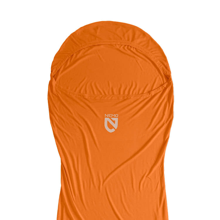 nemo blaze tent NEMO Tracer Blaze Endless Promise Sleeping Bag Liner Orange Long