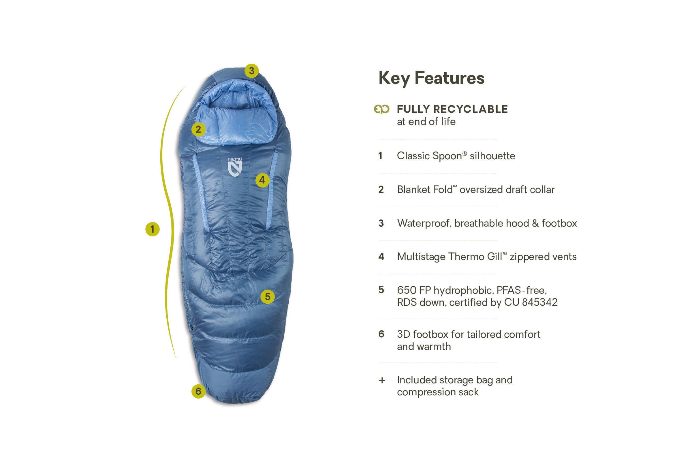 Disco™ Women's Endless Promise® Down Sleeping Bag
