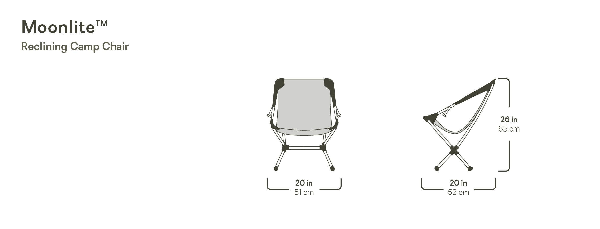 Moonlite™ Reclining Camp Chair