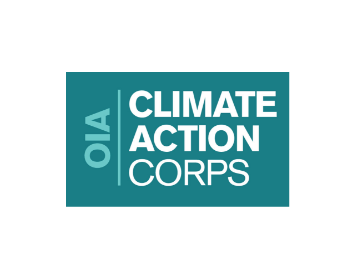 Climate action corps logo.